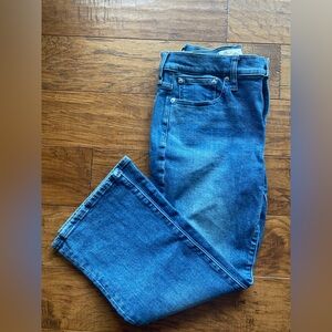 Madewell Petite Kick Out Crop Jeans